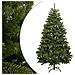 Albero Di Natale Artificiale Incernierato Con Base Verde 210 Cm - Foto miniatura 1