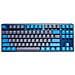 Tastiera USB DKON2187ST-ADEPDDBBH  (Layout QWERTY) Colore Blu, Grigio, Giallo - Foto miniatura 1