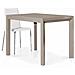 Tavolo Moderno Rettangolare Tortora Allungabile 130x85 H77 - Foto miniatura 1