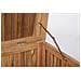 Baule Cassapanca Con Doghe In Legno Di Acacia 130x55xh59 Cm Honey Box - Foto miniatura 3