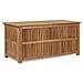 Baule Cassapanca Con Doghe In Legno Di Acacia 130x55xh59 Cm Honey Box - Foto miniatura 7