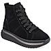 Black Casual Closed Booties Stivaletti Pelle Scamosciata /nabuk Scarpe Donna Nero Eu 36, W0960-00 - Foto miniatura 1