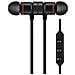 Auricolari cuffia sound stereo wireless sports con microfono e controlli - nero - Foto miniatura 1