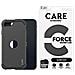 CARE Case Fashionable Black FORCE iPhone 7/8/SE custodia per cellulare Cover Trasparente - Foto miniatura 4