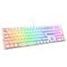 One 3 Rgb Tastiera Giocare Usb Qwerty Inglese Us Bianco - Foto miniatura 2