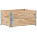 Fioriera Da Giardino 80x60 Cm In Legno Massello Di Pino - Foto miniatura 1