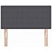 Testiera  Design Semplice Grigio Scuro 90 cm Tessuto Corduroy - Foto miniatura 4
