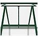 Telaio Serra con Base Verde 224x169x202 cm in Alluminio - Foto miniatura 9