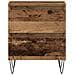 Comodini 2 pezzi Legno Vecchio 40x35x50 cm Legno Ingenerizzato - Foto miniatura 6