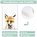 Poster Decorativi Per Bambini - Set Di 6 Animaletti Per La Cameretta - Foto miniatura 2