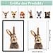 Poster Decorativi Per Bambini - Set Di 6 Animaletti Per La Cameretta - Foto miniatura 3