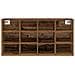 Scarpiera Legno vecchio 103 x 30 x 51 cm Legno multistrato - Foto miniatura 5