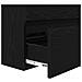 Set di mobili per il bagno 3 pcs Rovere nero 60 x 38.5 x 45 cm - Foto miniatura 8