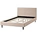 Letto Tessuto Fitou 120 X 200 Cm Beige - Foto miniatura 3