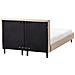 Letto Tessuto Fitou 120 X 200 Cm Beige - Foto miniatura 5