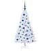 Albero di Natale artificiale Bianco 120 cm PVC e Acciaio - Foto miniatura 3
