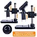 Mikroscopio Digitale Lp043-z01c - Display Lcd 4,3"" | Risoluzione 720p, Zoom Digitale, Led Regolabile | Uso Professionale E Didattico - Foto miniatura 6