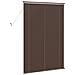 Tenda Veneziana Marrone Scuro con Motivo 150 x 90 cm PVC - Foto miniatura 6