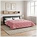 Duvet Estivo Rosa 220 x 240 cm Microfibra e Fleece Teddy - Foto miniatura 2
