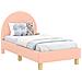 Struttura letto per bambini con testata Rosa 70 x 140 cm - Foto miniatura 1