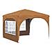 Tenda per feste a pop-up 290 x 290 x 245 cm Beige - Foto miniatura 1
