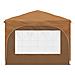 Tenda per feste a pop-up 290 x 290 x 245 cm Beige - Foto miniatura 7