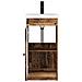 Mobile da bagno con lavabo Legno antico 42 x 40 x 84,5 cm - Foto miniatura 4