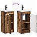 Mobile da bagno con lavabo Legno antico 42 x 40 x 84,5 cm - Foto miniatura 9