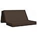 Divano Letto Pieghevole 140 x 67 x 45 cm Tortora - Foto miniatura 1