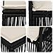 Set Divano da Giardino 10 pcs Nero polyrattan - Foto miniatura 6
