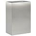 Vaso da giardino Argento 40 x 30 x 75 cm Acciaio Inox - Foto miniatura 1