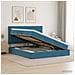 Letto con contenitore e materasso Blu Scuro 180 x 200 cm - Foto miniatura 2