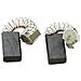 Spazzole di carbone per Makita JR3608 - 6 x 10 x 15 mm - coppia - Foto miniatura 1