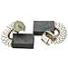Spazzole di carbone per Makita JR3608 - 6 x 10 x 15 mm - coppia - Foto miniatura 2