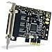 Scheda PCI Express seriale a 4 porte RS-232 con cavo di ripartizione - Foto miniatura 4