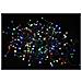 Catena 100 Luci Led Natale Colore Bianco Decorazione Per Esterno E Interno Con Trasformatore - Foto miniatura 2
