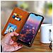 Custodia Huawei P20 Pro In Pelle Portacarte Funzione Stand - Nero - Foto miniatura 3