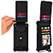 Cover Smartphone 5,0"" A 5,3"" Cover Universale Silicone Porta-carte - Nero - Foto miniatura 2