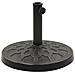 Base Per Parasole Rotonda In Poliresina 13 Kg Bronzo - Foto miniatura 1