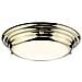 Elstead - Welland 1 Luce Mini Led Light Flush - Ottone Lucido Welland / f / s Pb - Foto miniatura 1