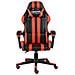 Sedia Da Gaming Nero E Rosso In Similpelle - Foto miniatura 2