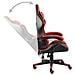 Sedia Da Gaming Nero E Rosso In Similpelle - Foto miniatura 3