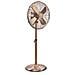 Ventilatore a Piedistallo Retrò VE-5971 50 W da 40 cm Colore Rame - Foto miniatura 1