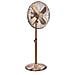 Ventilatore a Piedistallo Retrò VE-5971 50 W da 40 cm Colore Rame - Foto miniatura 3