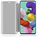 Custodia Compatibile Con Samsung Galaxy A51 / M40s In Agata Argento - Clear View Specchio Coperchio Protettivo Con Funzione Di Supporto Protezione A 360 Gradi - Foto miniatura 3