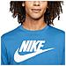 T-shirt Da Uomo Icon Futura Blu Taglia Xl Cod Ar5004-408 - Foto miniatura 3