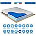 Materasso Memory Breeze Multionda Dubai A 7 Zone Differenziate Altezza 25cm 5 Strati Massaggiante Per Letto Matrimoniale 160x190 - Foto miniatura 1