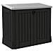 Portattrezzi In Resina Store-it-out Lucchettabile Nero E Grigio 132x71,5xh. 113,5 Cm - Foto miniatura 1