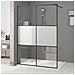 Parete Doccia Walk In 140x195 Cm Vetro Semi Smerigliato Esg - Foto miniatura 1