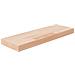 Ripiano60x20x4 Cm Legno Massello Di Rovere Non Trattato - Foto miniatura 1